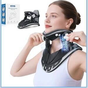 Neck Stretcher Cervical Traction, Adjustable Cervical Neck Traction Device,